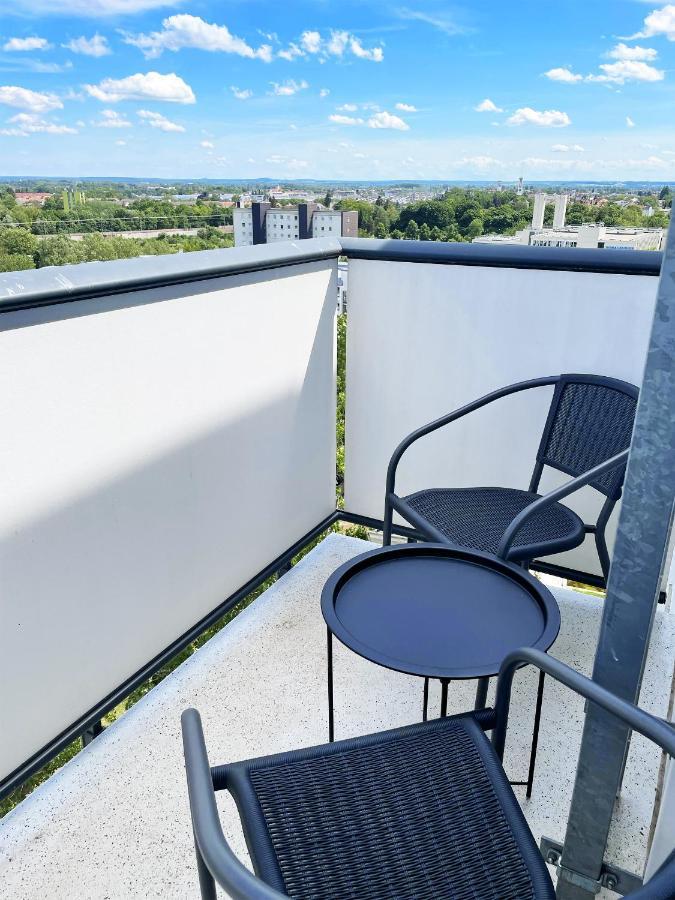 Panorama Home Mit Weitblick Auf Die City 因戈尔施塔特 外观 照片